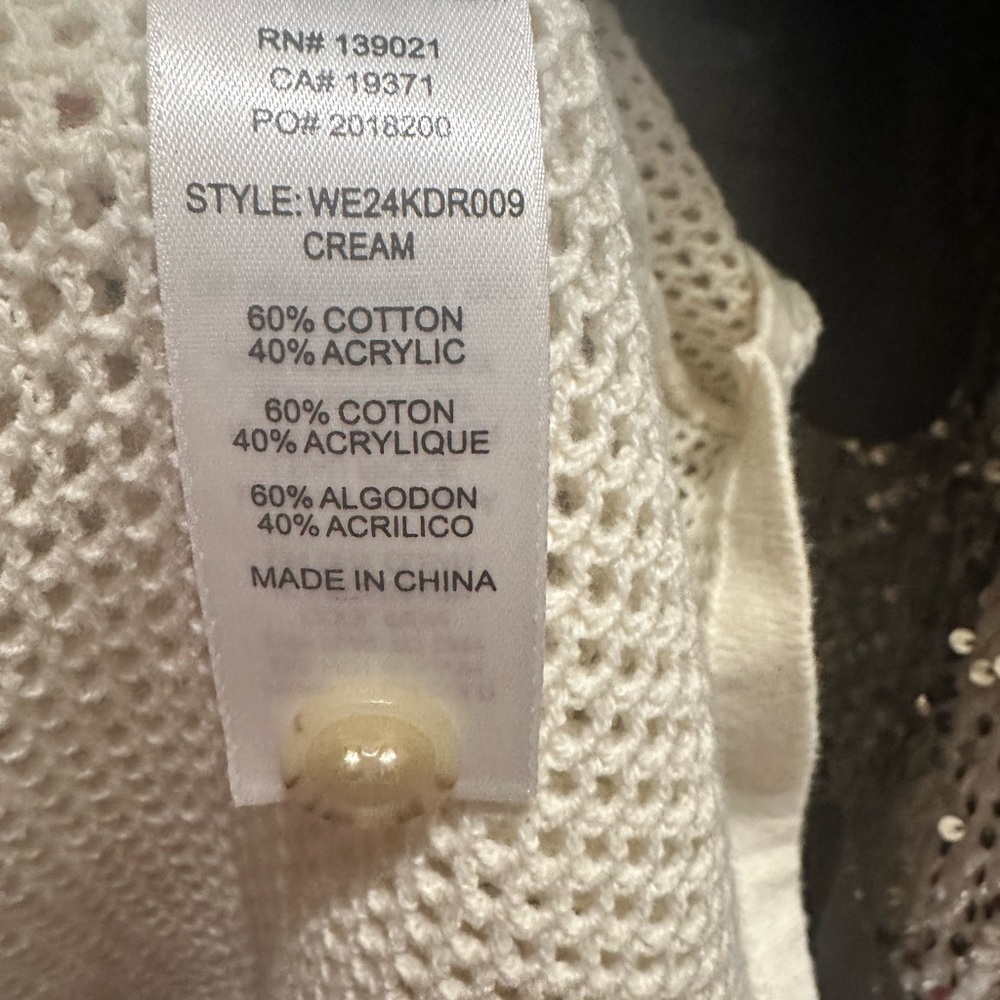 Frame Knit Long Swim Coverup - Picture 9 of 9